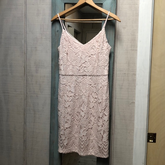 Guess blush pink dress.